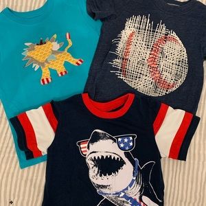 Short Sleeve Tee Shirt bundle Size: 3T